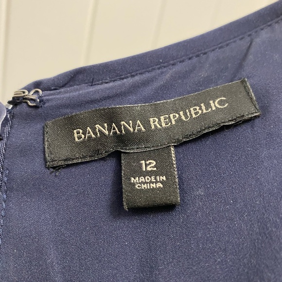 Banana Republic Navy Blue Sequin Mini Dress - Picture 3 of 3